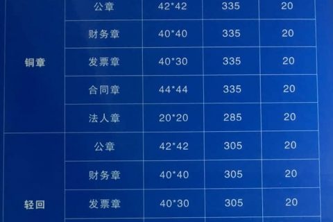 拉薩刻公章需要什么資料，多少錢(qián)一個(gè)，要多久？刻制全套印章又要多少錢(qián)？