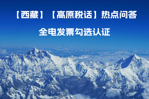 西藏自治區(qū)全電發(fā)票如何勾選認證？