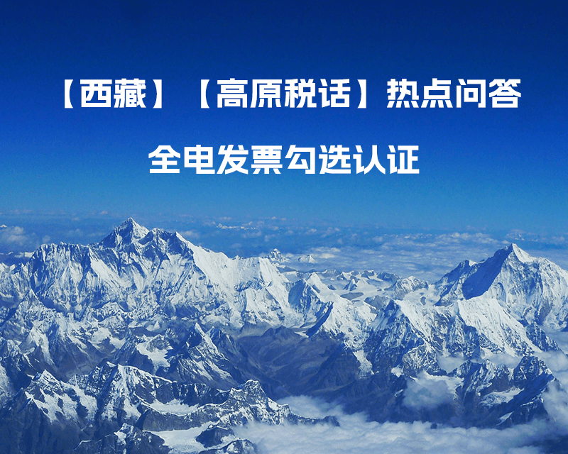 西藏自治區(qū)全電發(fā)票如何勾選認證？